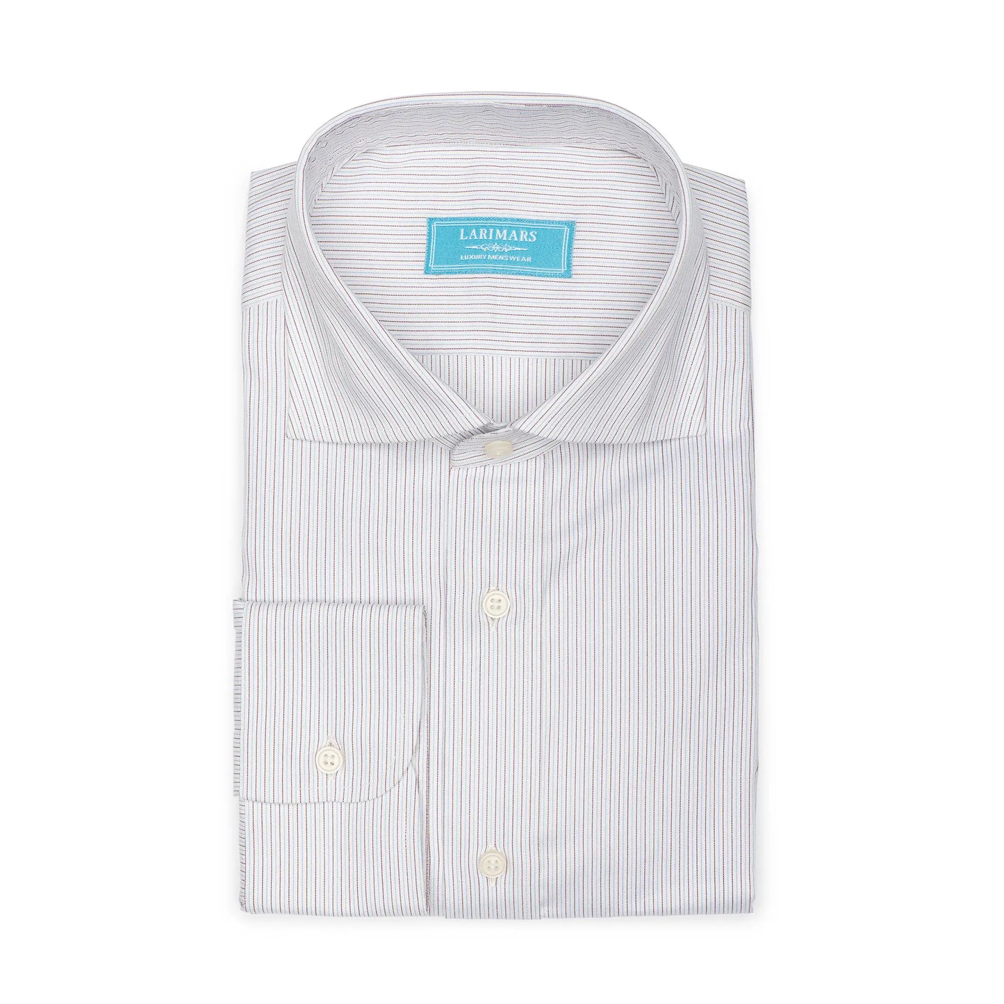 Light Blue Mix Stripe - Larimars Clothing Men's Formal and casual wear shirts