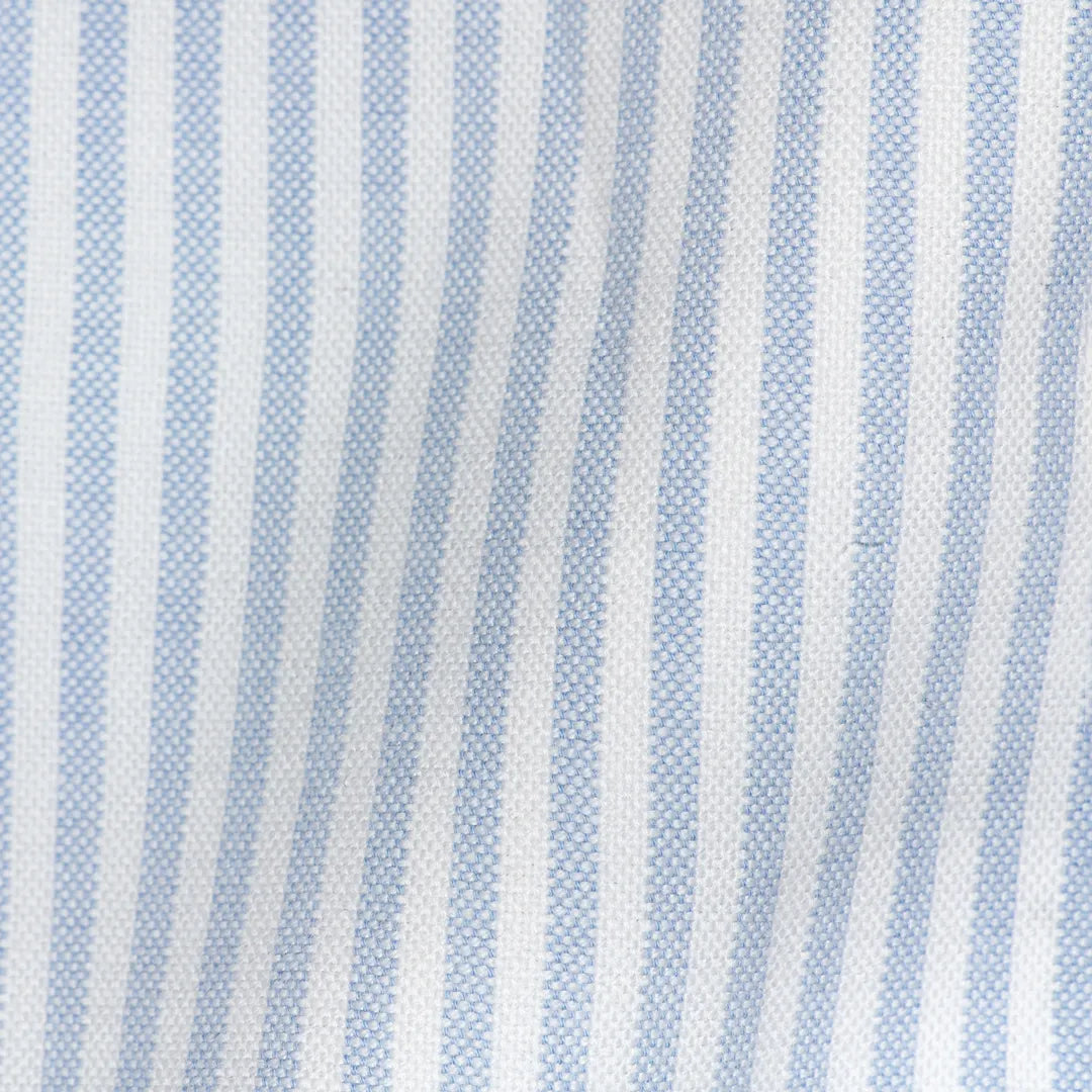 Light Blue Stripe Oxford - Larimars Clothing Men's Formal and casual wear shirts