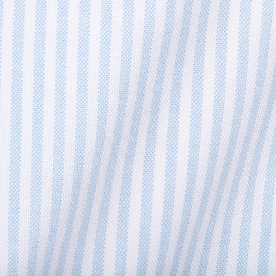 Light Blue Stripe Oxford - Larimars Clothing Men's Formal and casual wear shirts