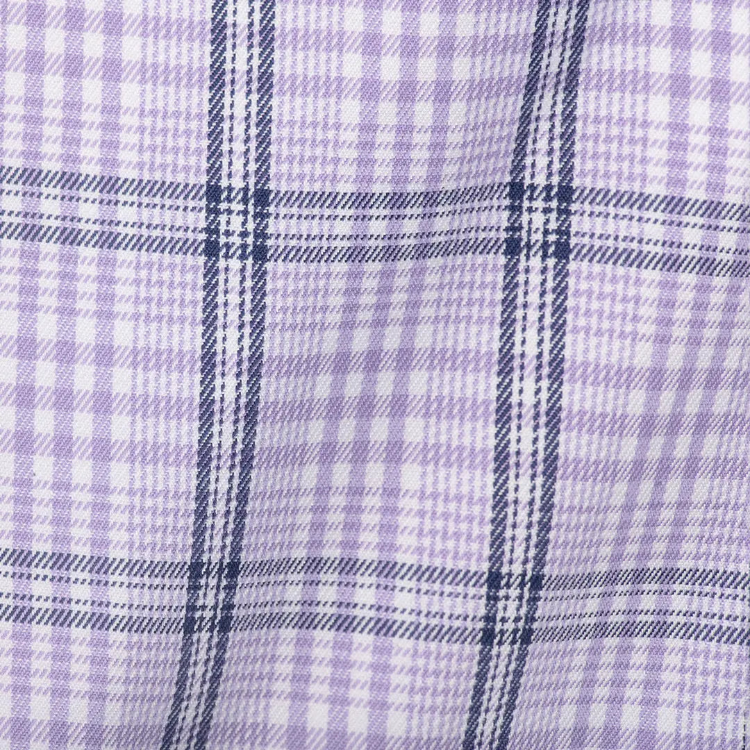 Mauve Large Check - Larimars Clothing Men's Formal and casual wear shirts