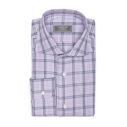 Mauve Large Check - Larimars Clothing Men's Formal and casual wear shirts