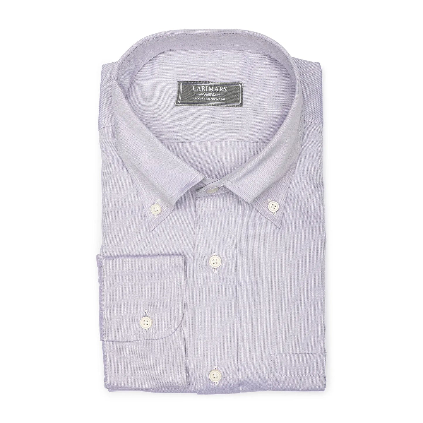 Mauve Pin Oxford - Larimars Clothing Men's Formal and casual wear shirts