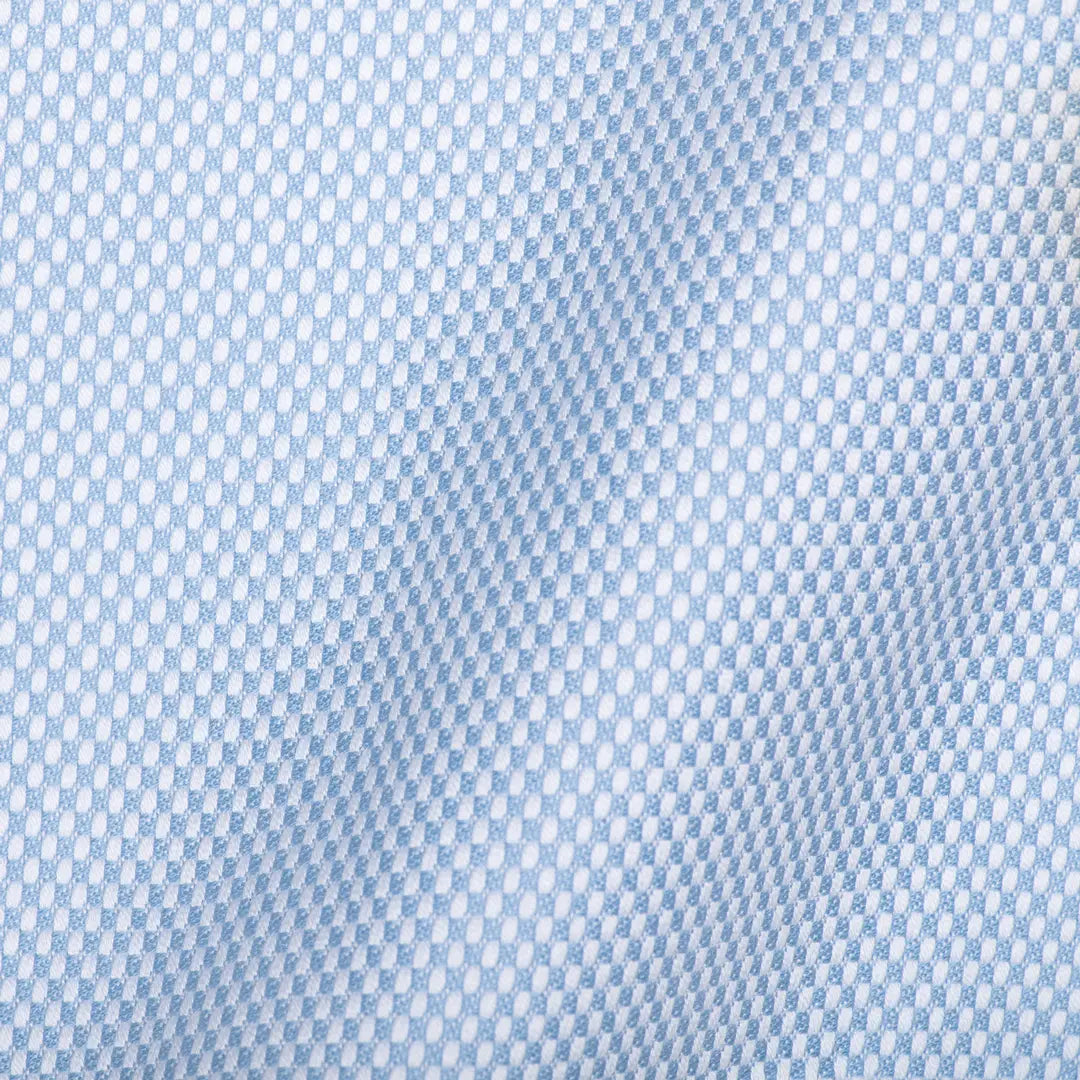 Medium Blue Dobby - Larimars Clothing Men's Formal and casual wear shirts