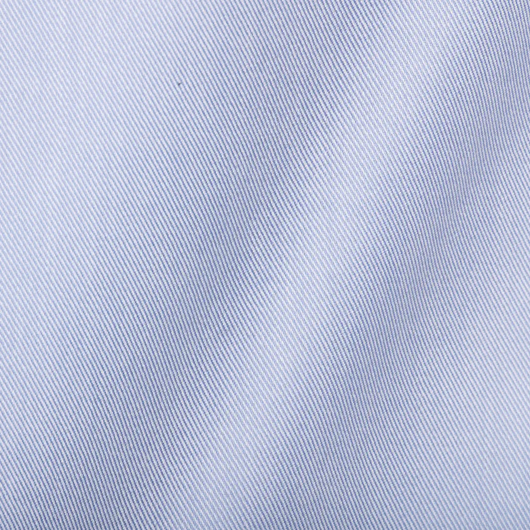Medium Blue Fine Twill - Larimars Clothing Men's Formal and casual wear shirts