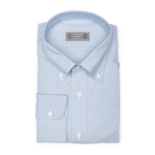 Medium Blue Oxford - Larimars Clothing Men's Formal and casual wear shirts