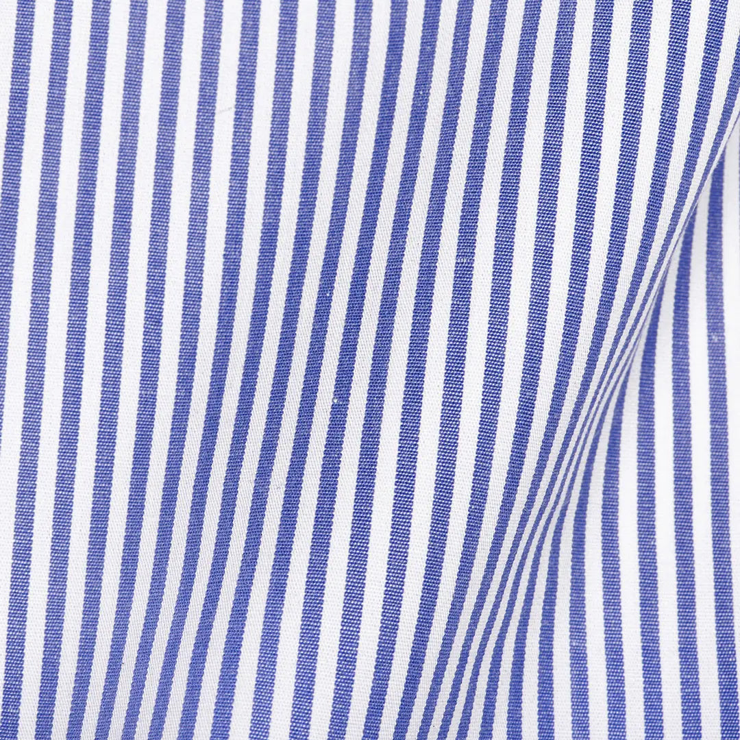 Medium Blue Pencil Stripe - Larimars Clothing Men's Formal and casual wear shirts