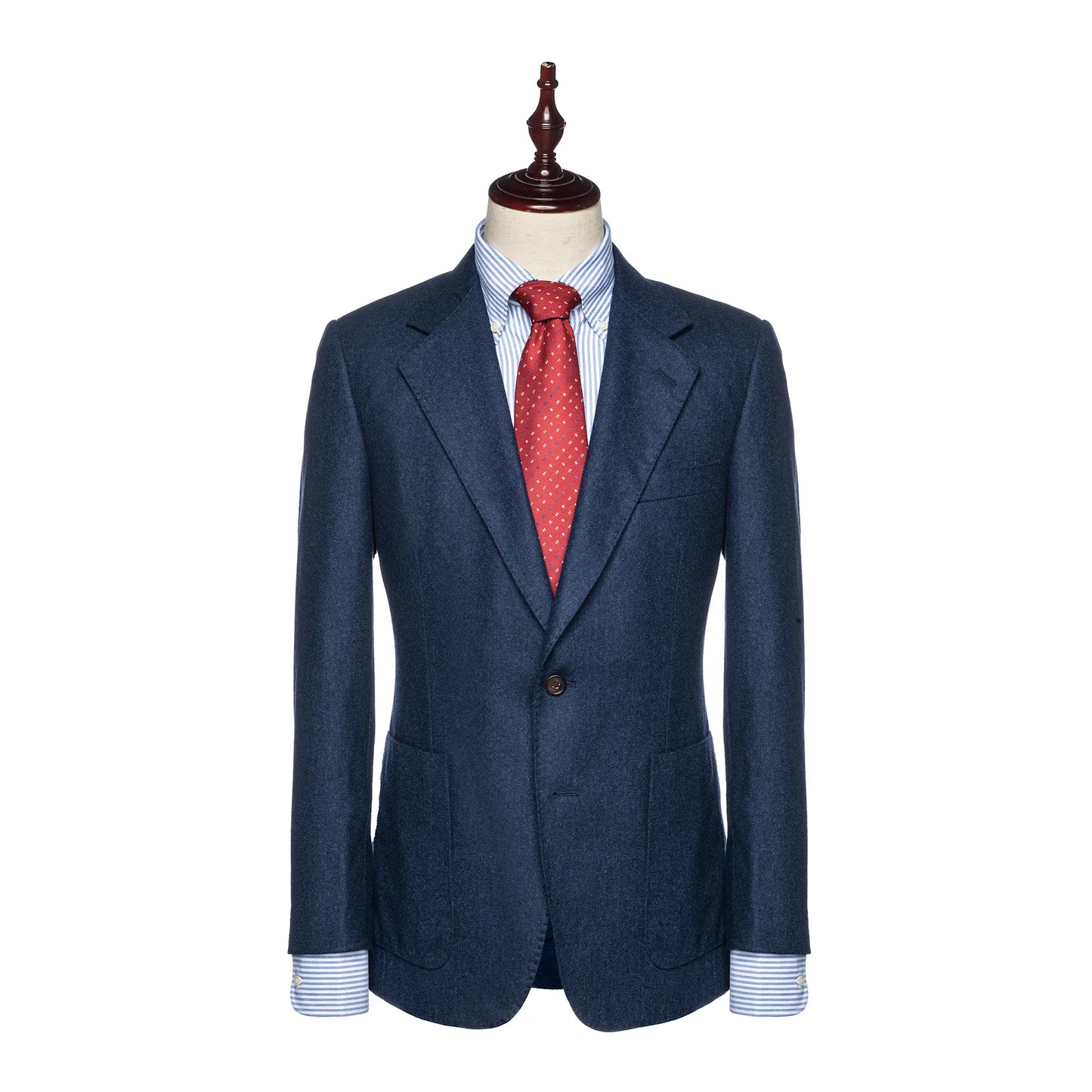 Midnight Blue Wool Jacket - Larimars Clothing Men's Formal and casual wear shirts