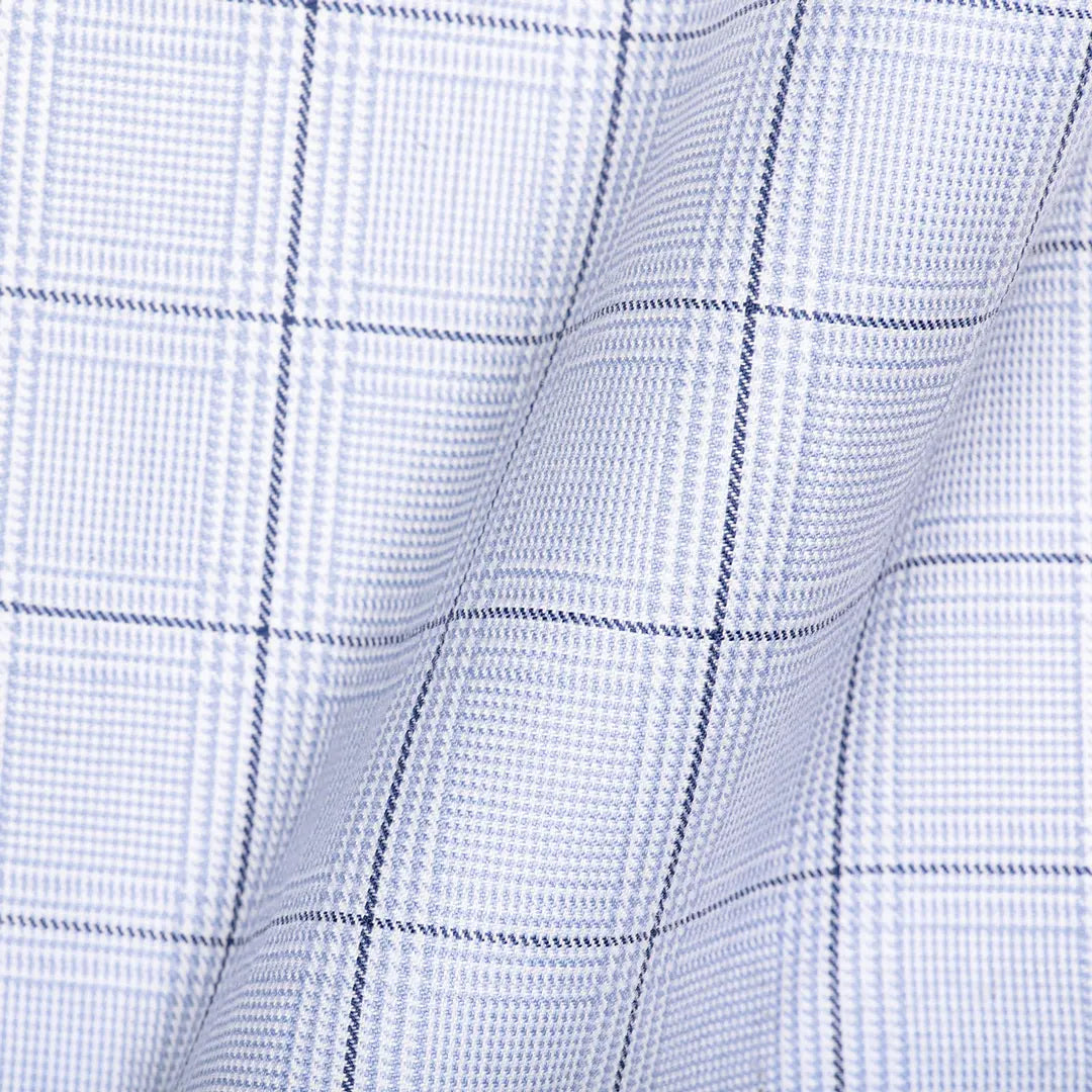 Navy & Blue Dobby - Larimars Clothing Men's Formal and casual wear shirts