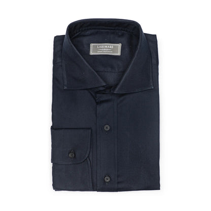 Navy Blue Royal Twill - Larimars Clothing Men's Formal and casual wear shirts