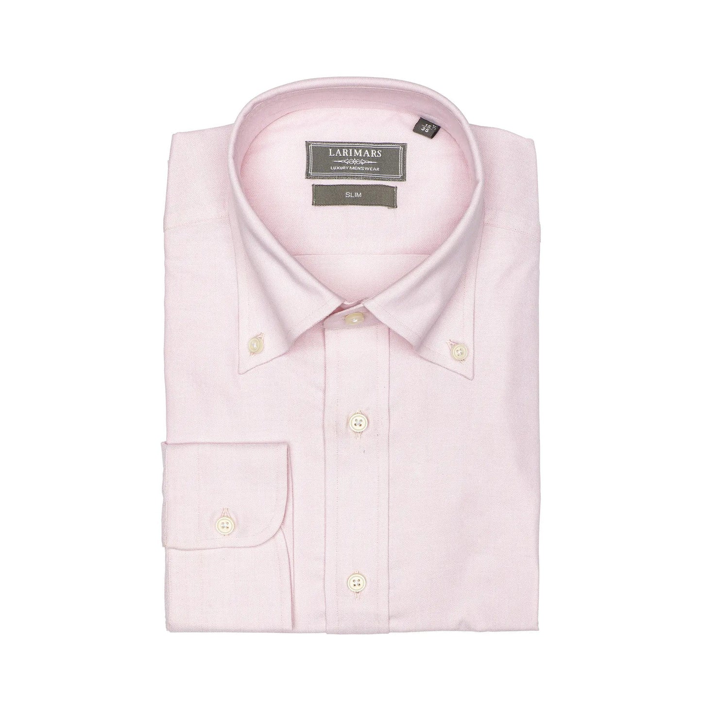 Pink | Light Weight Oxford - Larimars Clothing Men's Formal and casual wear shirts