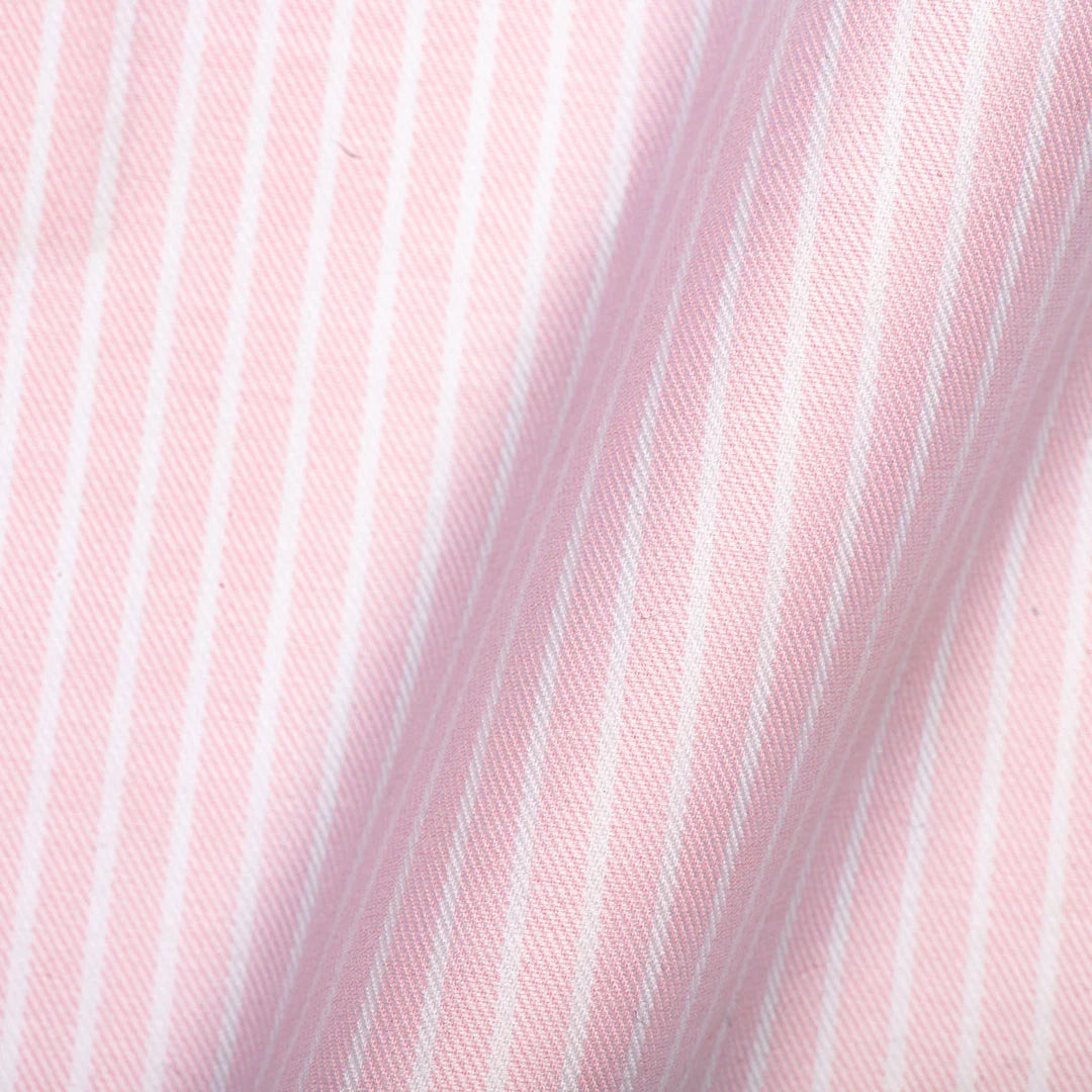 Pink Reverse Stripe - Larimars Clothing Men's Formal and casual wear shirts