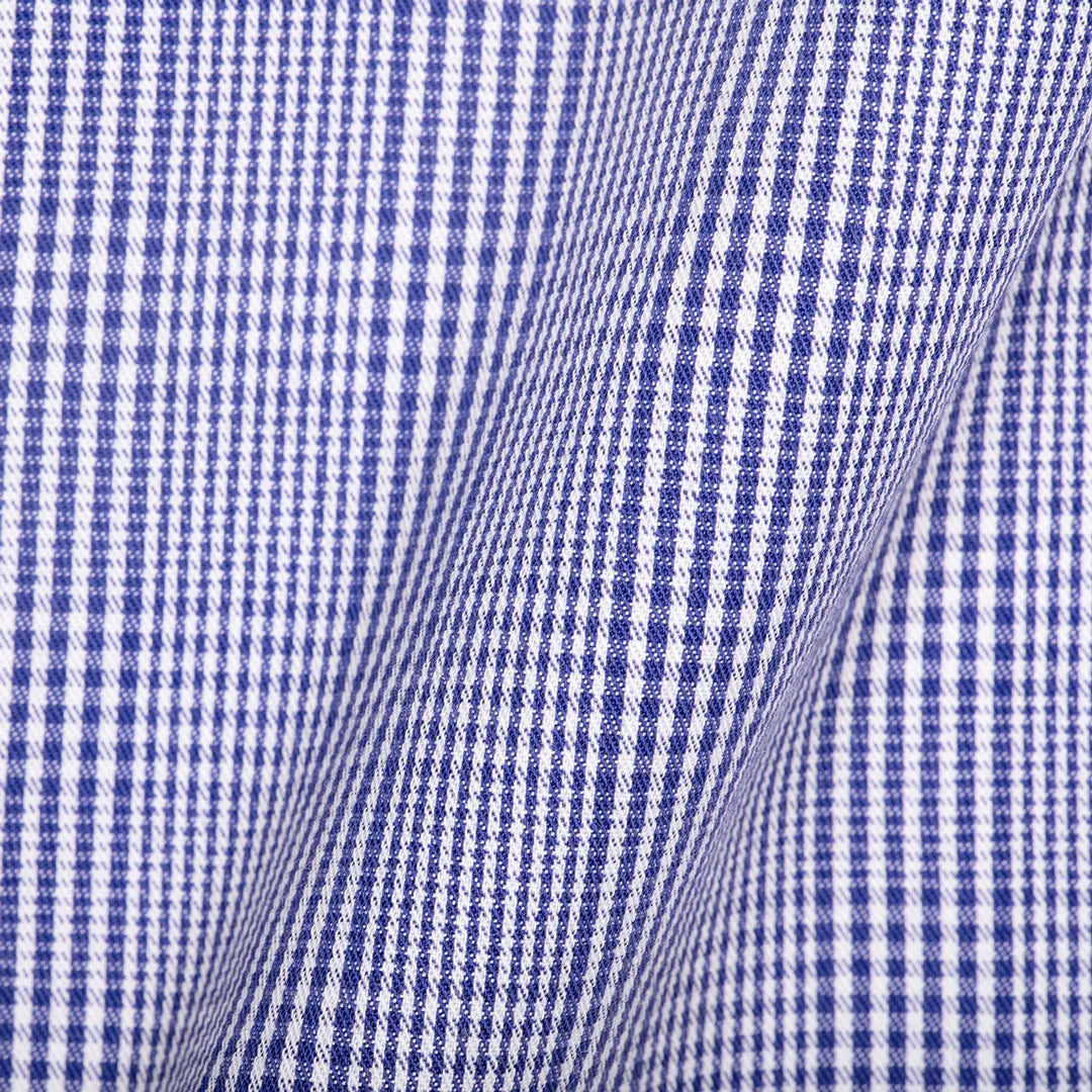 Purple Prince of Wales Check - Larimars Clothing Men's Formal and casual wear shirts
