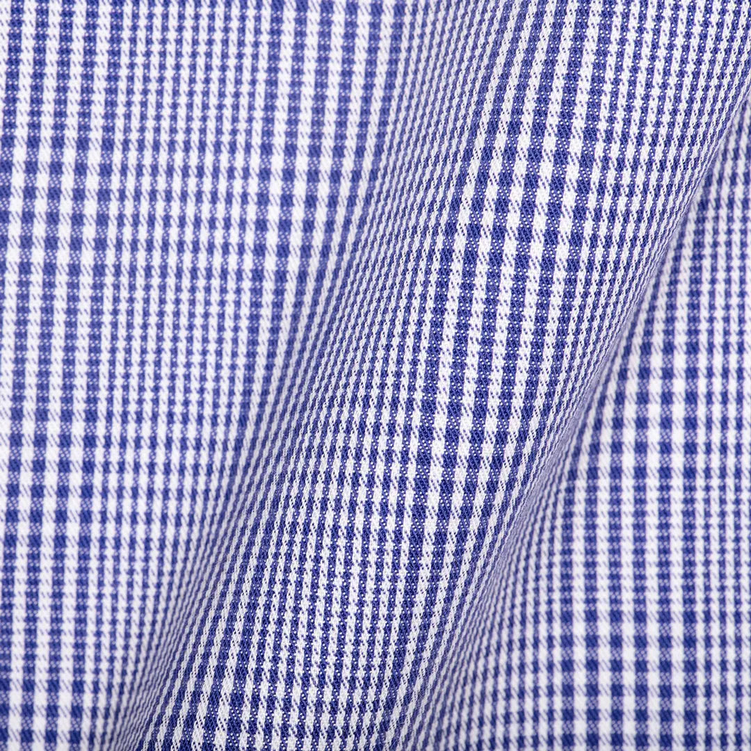Purple Prince of Wales Check - Larimars Clothing Men's Formal and casual wear shirts