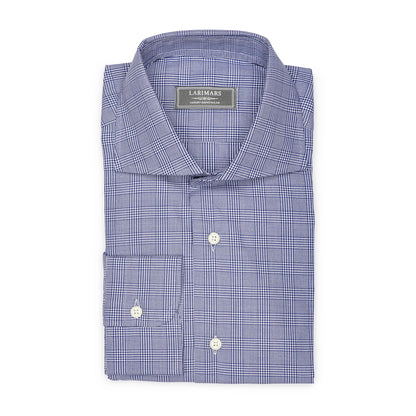 Purple Prince of Wales Check - Larimars Clothing Men's Formal and casual wear shirts