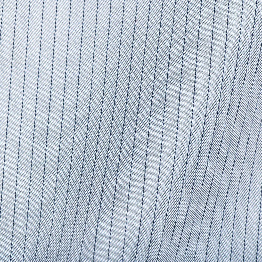 Royal Blue and Navy Twill Stripe - Larimars Clothing Men's Formal and casual wear shirts