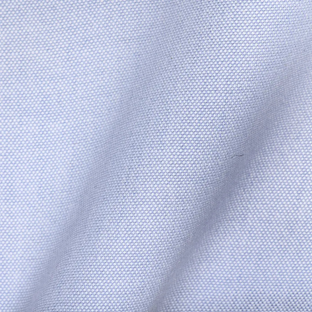Solid Medium Blue | Light Weight Oxford - Larimars Clothing Men's Formal and casual wear shirts