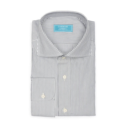 White & Black Stripe - Larimars Clothing Men's Formal and casual wear shirts